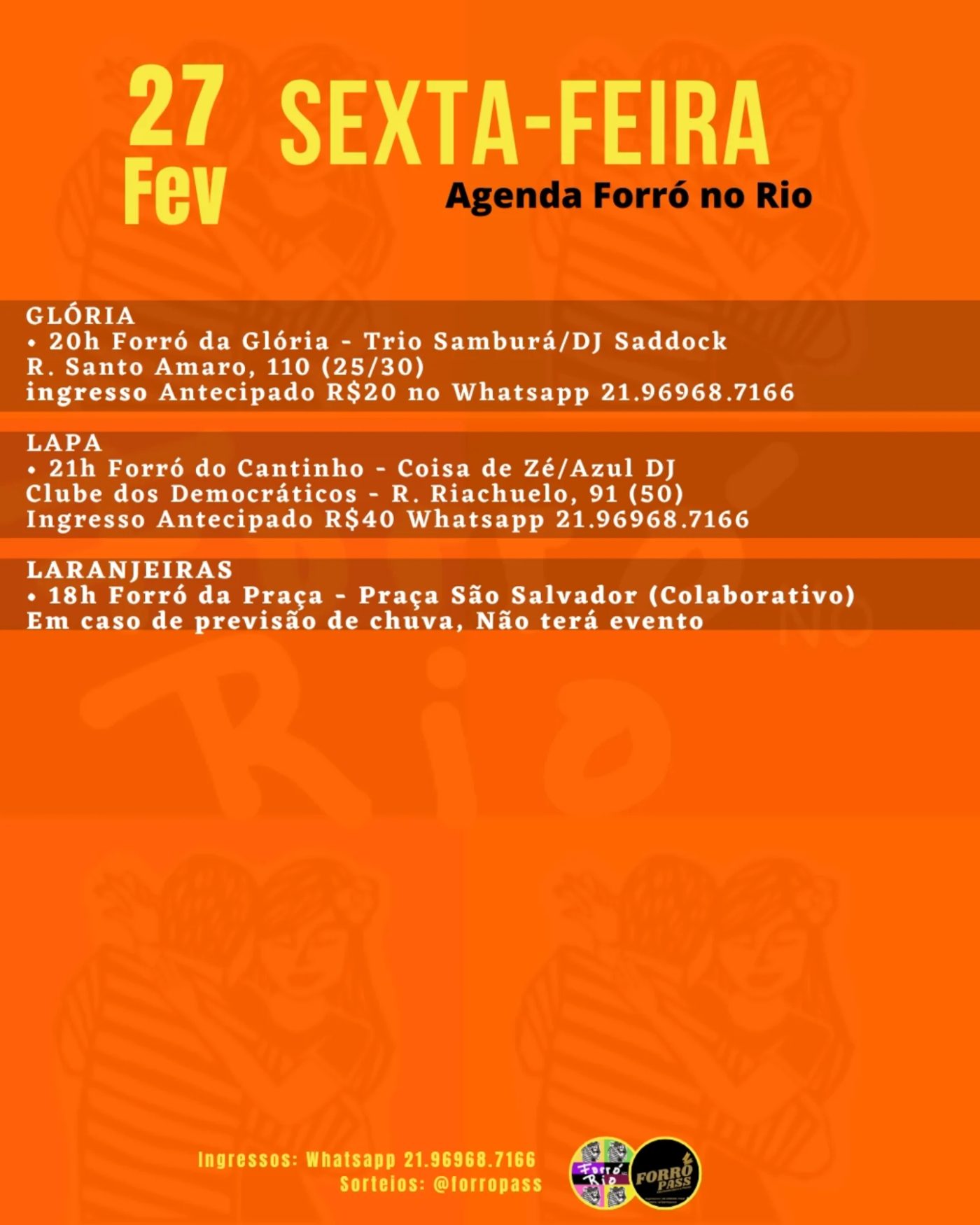 Flyer: Forró da Praça