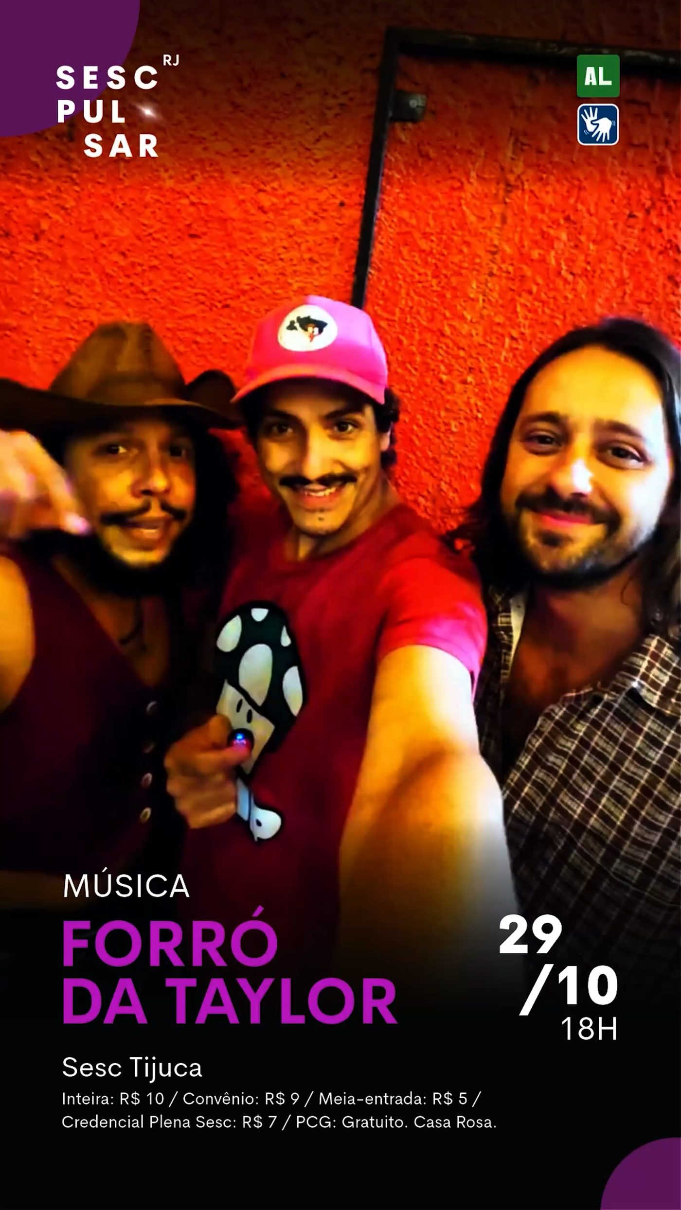 Flyer: Forró da Taylor