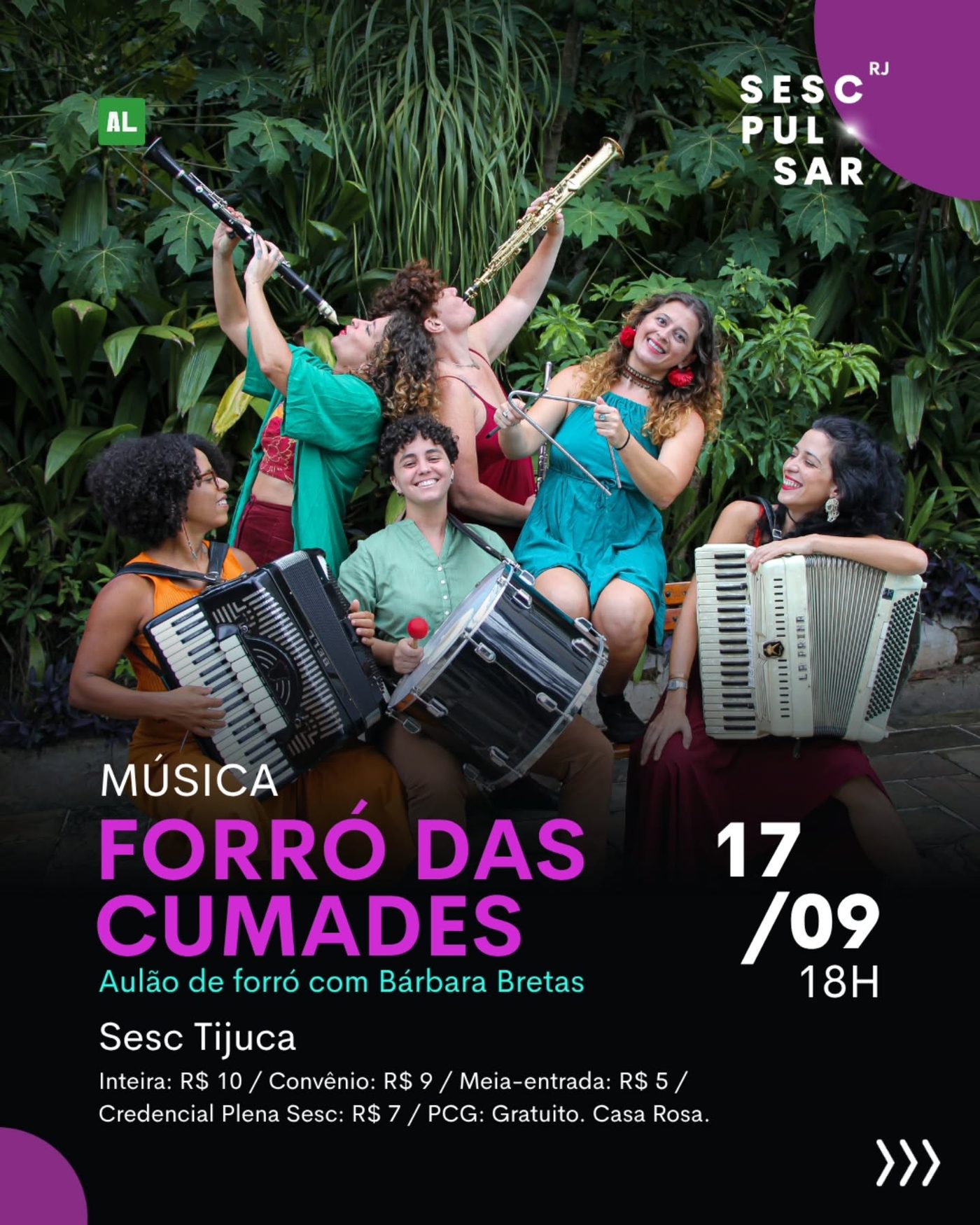 Flyer: Forró das Cumades