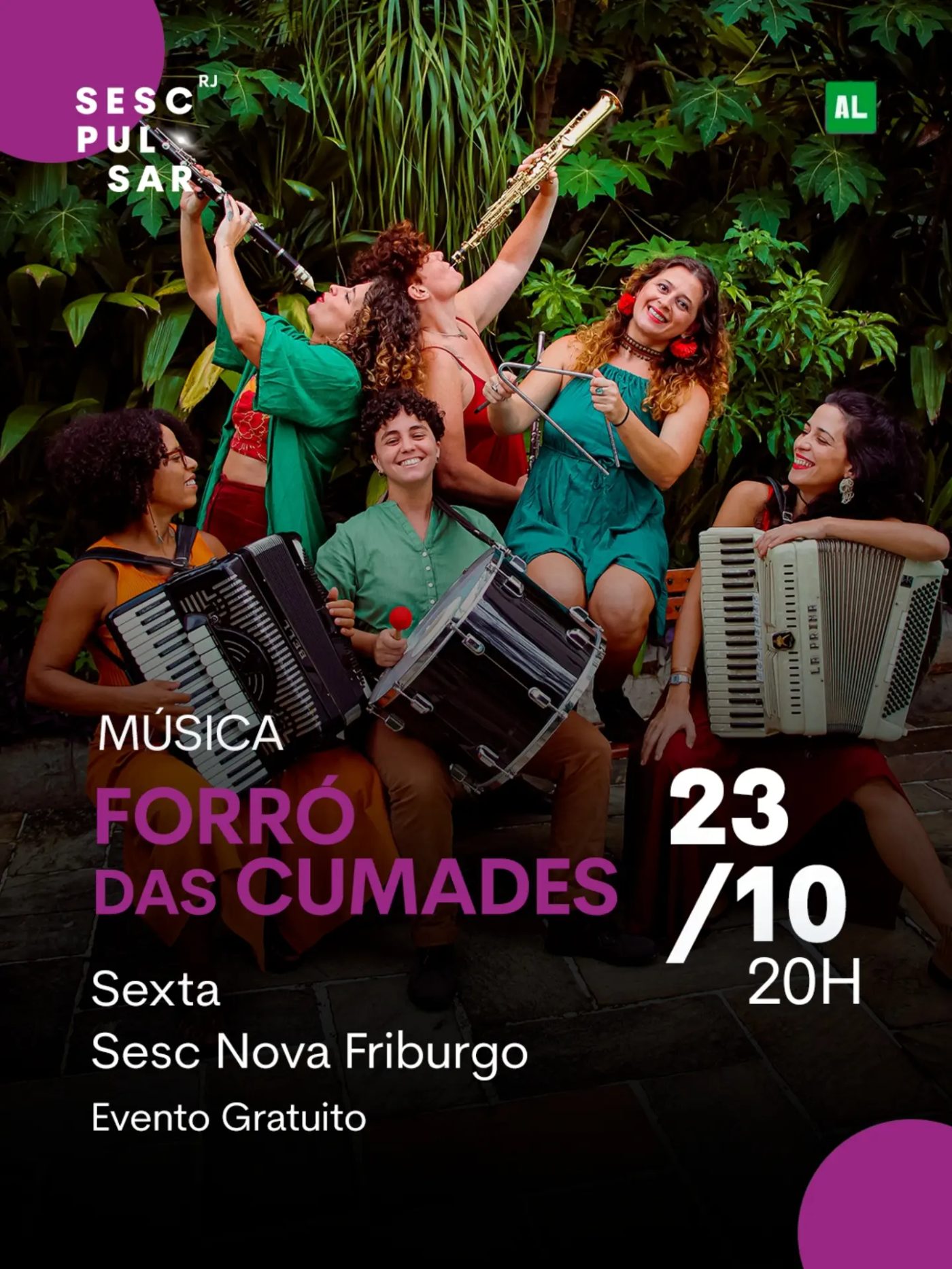 Flyer: Forró das Cumades