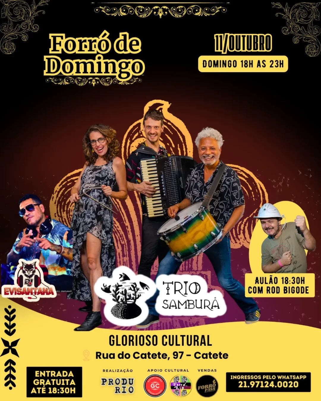Flyer: Forró de Domingo