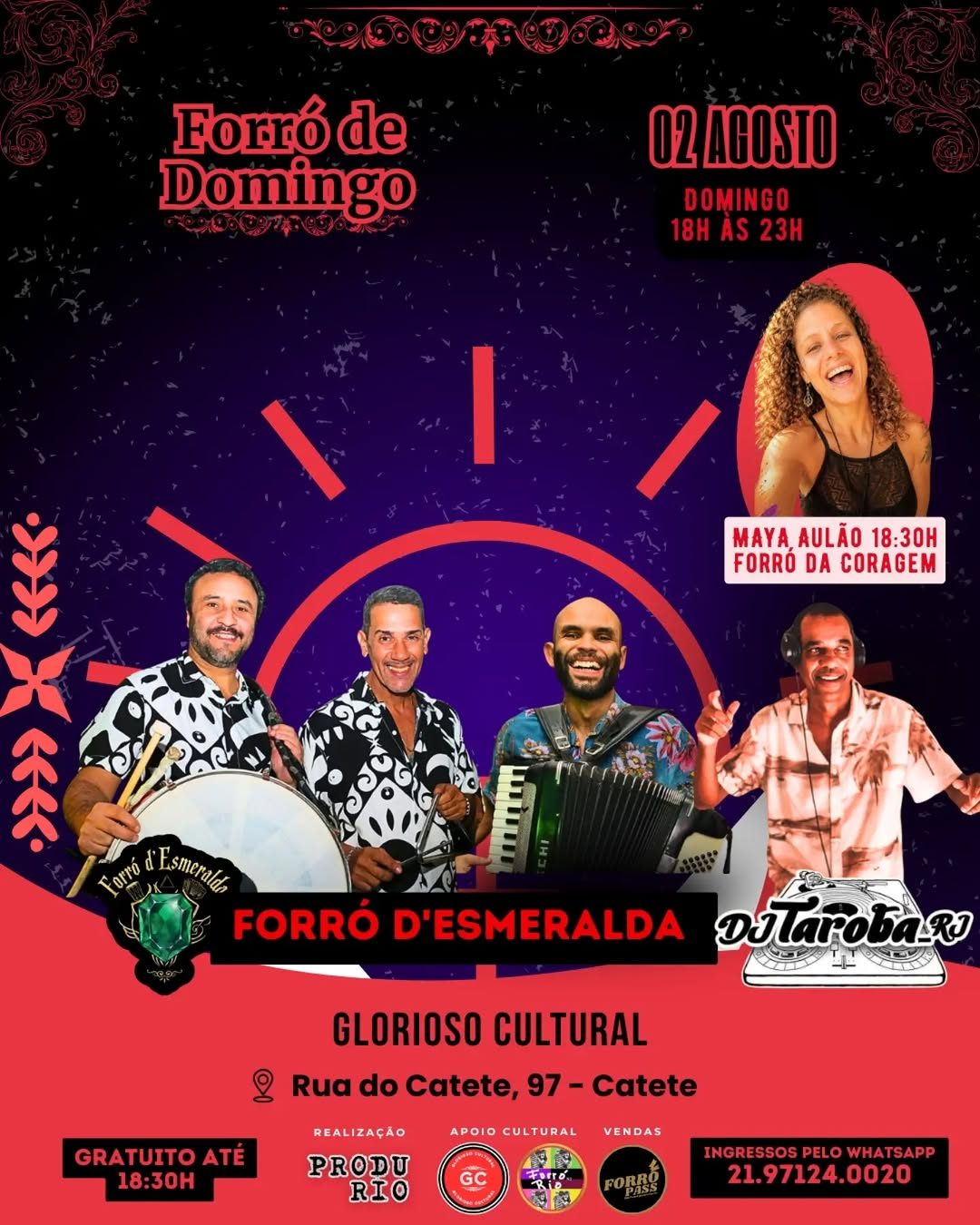Flyer: Forró de Domingo