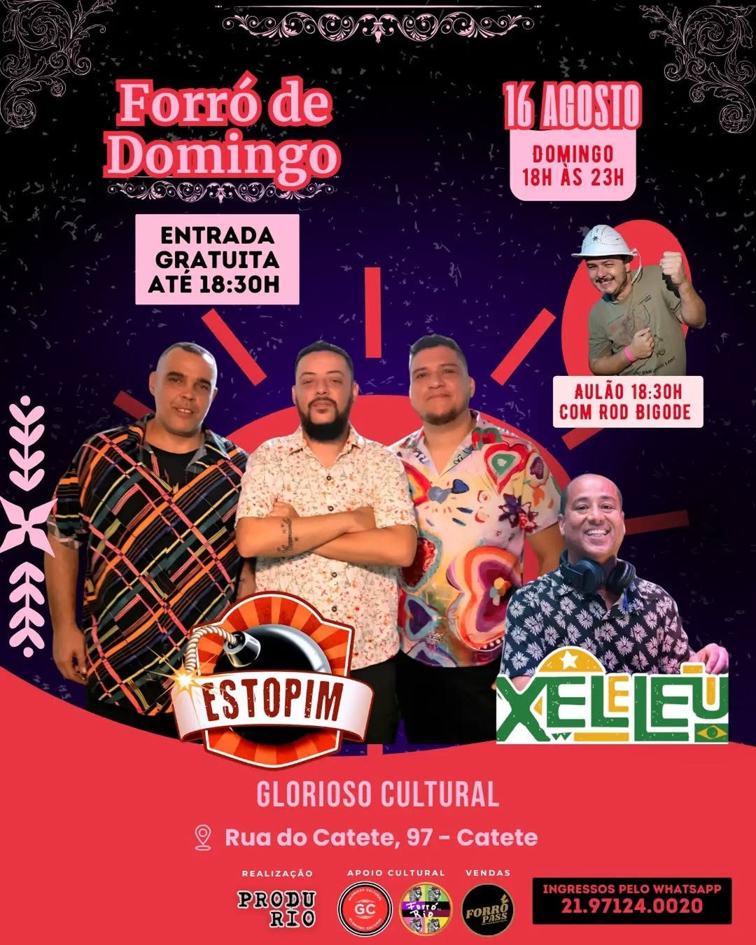 Flyer: Forró de Domingo