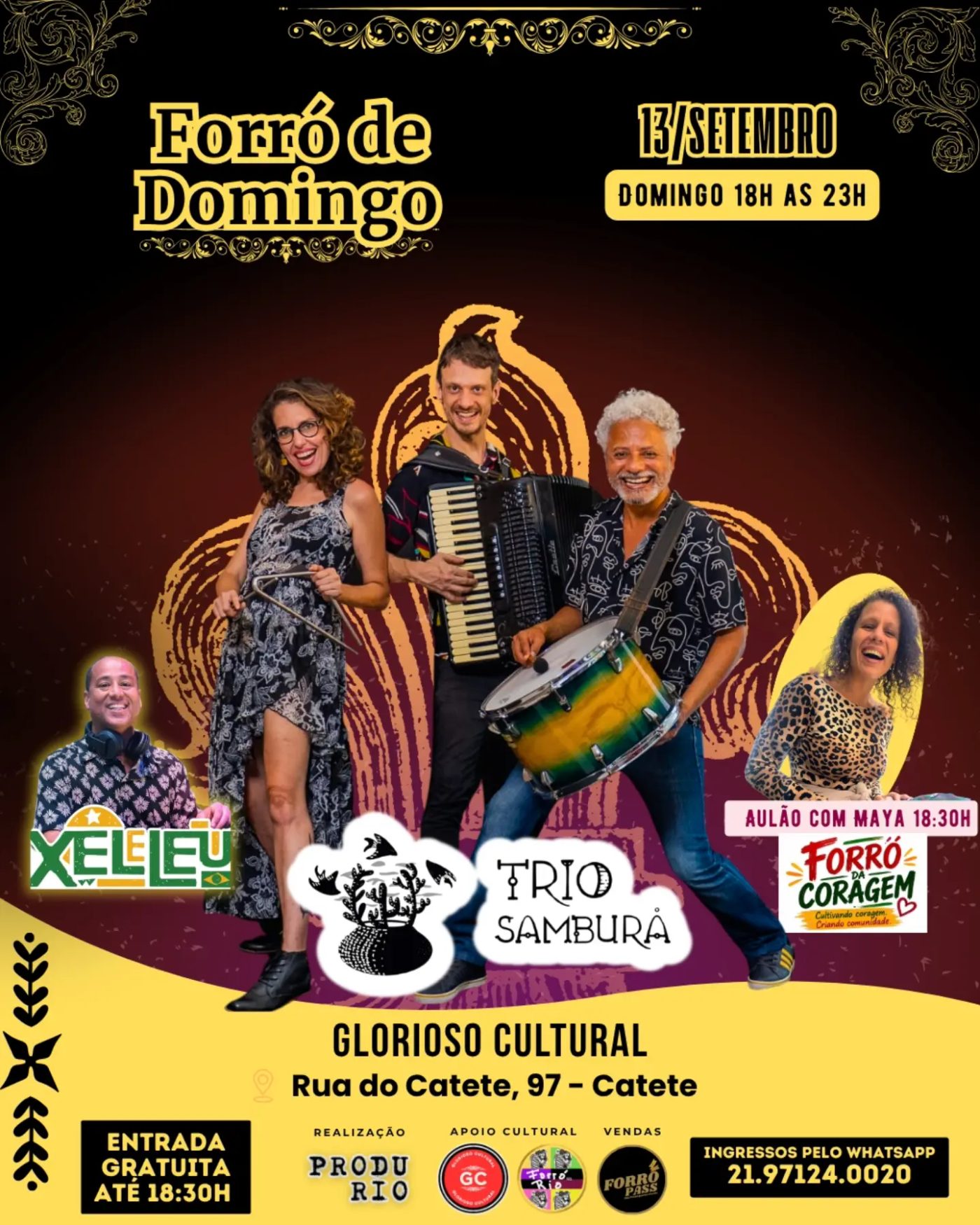 Flyer: Forró de Domingo