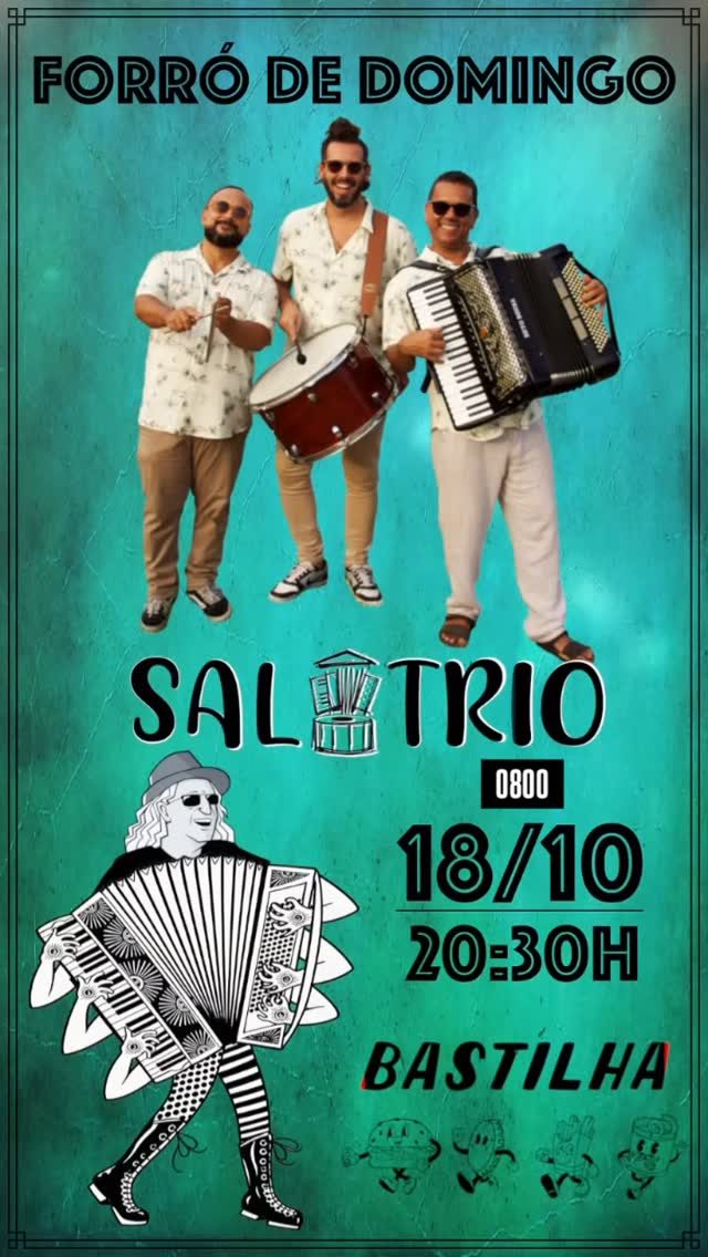 Flyer: Forró de Domingo