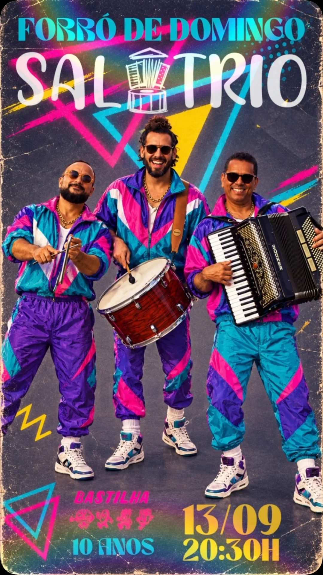 Flyer: Forró de Domingo com Sal Trio