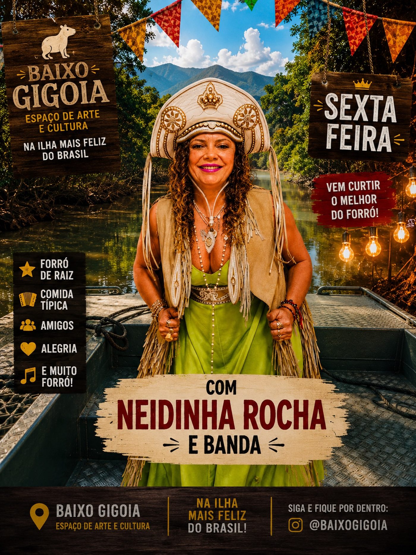 Flyer: Forró de Sexta no Baixo Gigóia