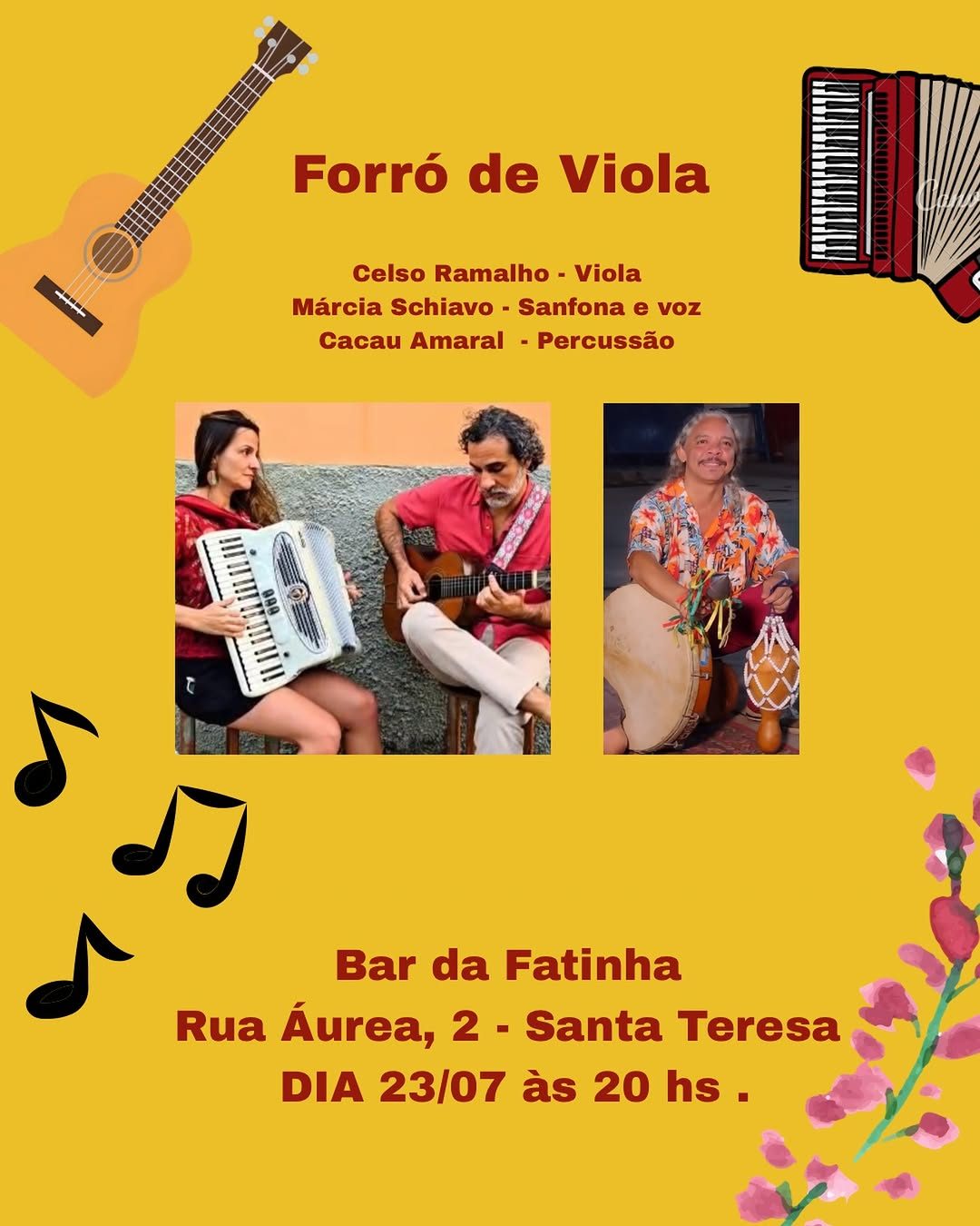 Flyer: Forró de Viola