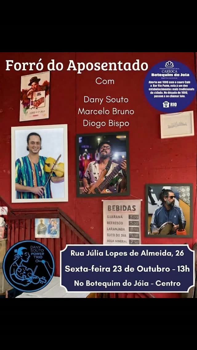 Flyer: Forró do Aposentado