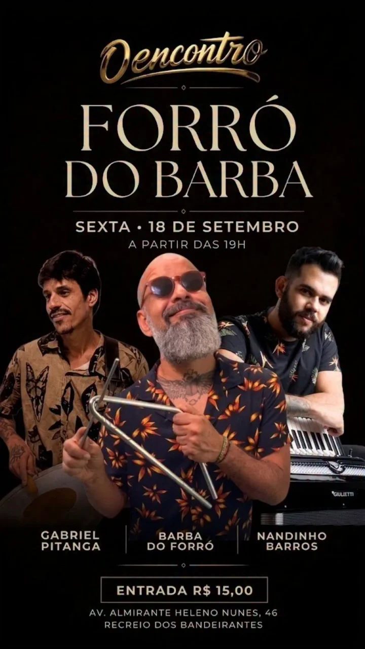 Flyer: Forró do Barba
