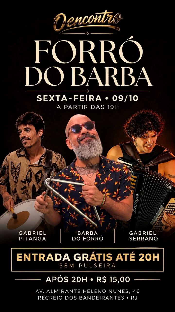 Flyer: Forró do Barba