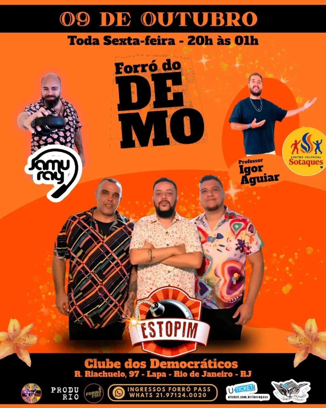 Flyer: Forró do Demo