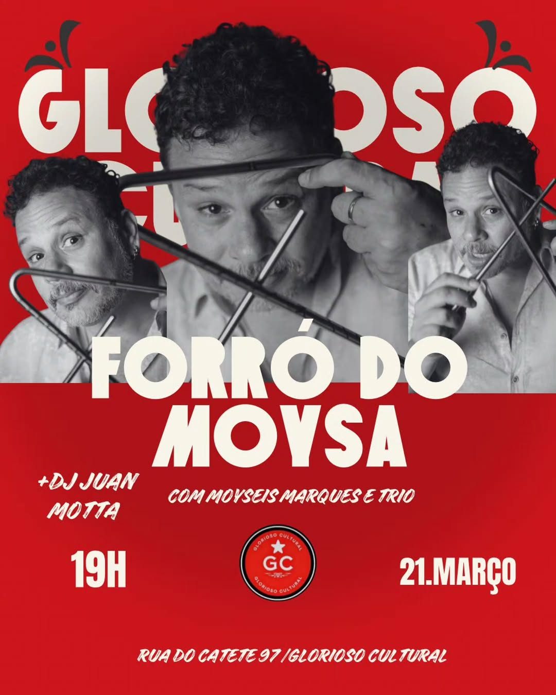 Flyer: Forró do Moysa