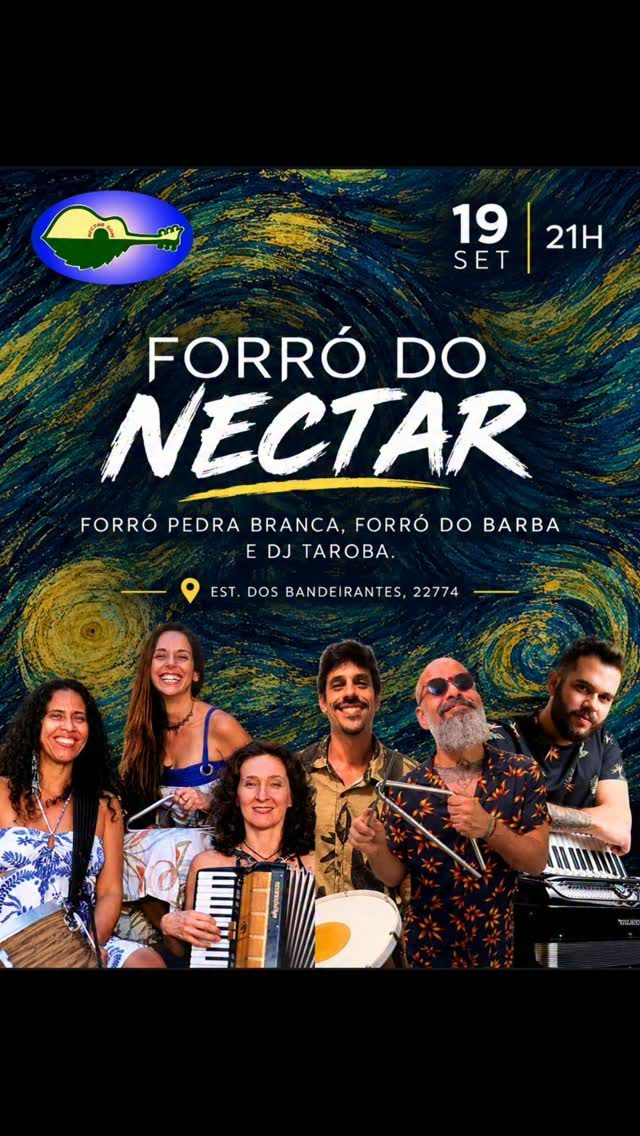 Flyer: Forró do Néctar