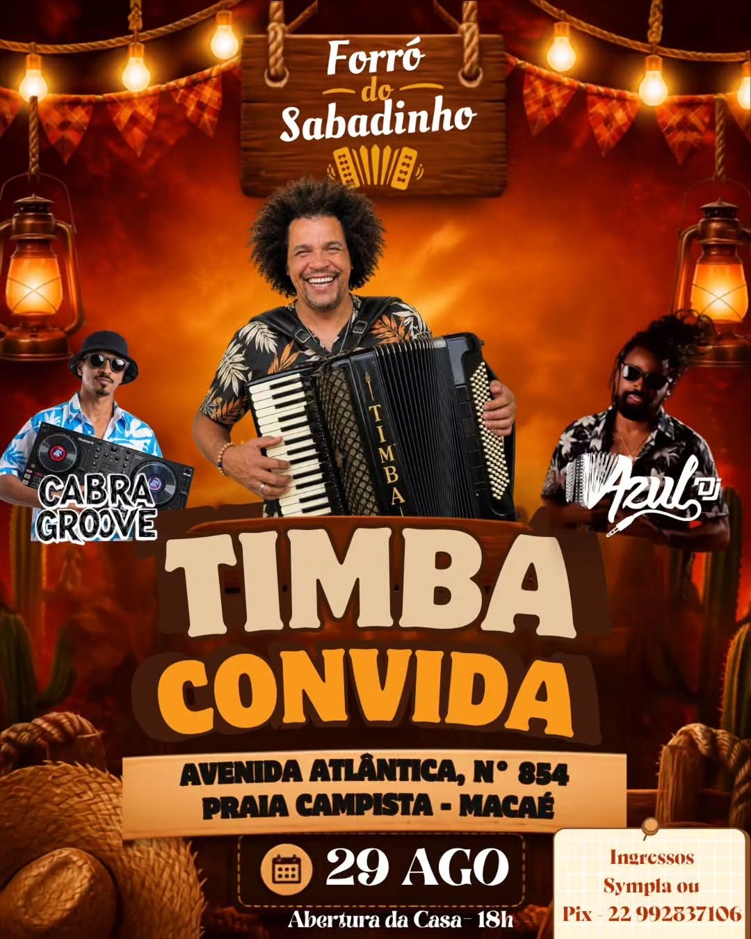 Flyer: Forró do Sabadinho1
