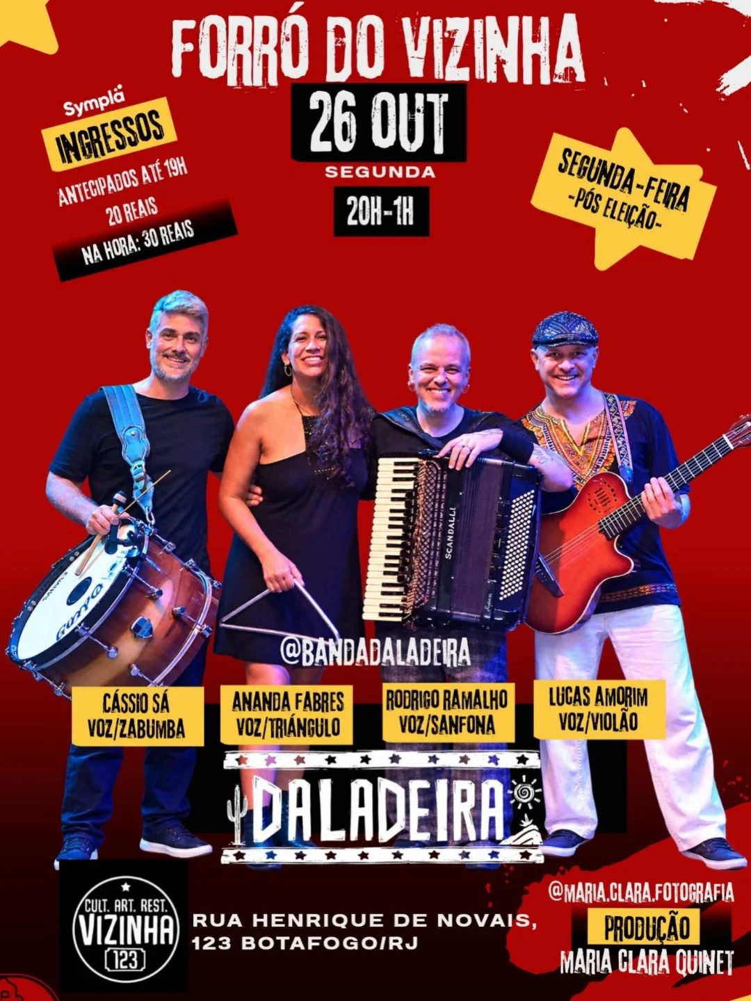 Flyer: Forró do Vizinha