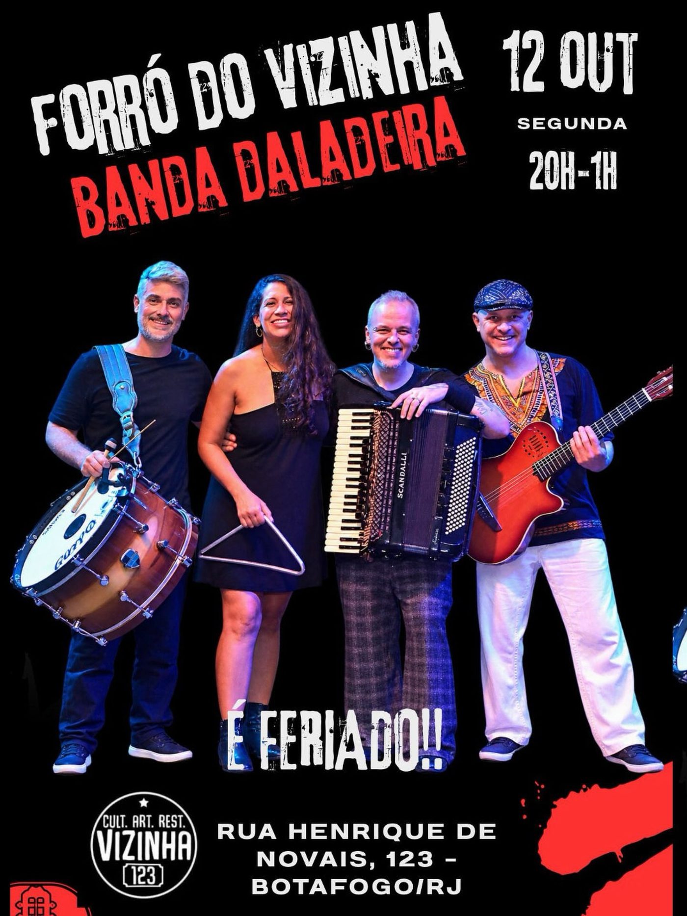 Flyer: Forró do Vizinha