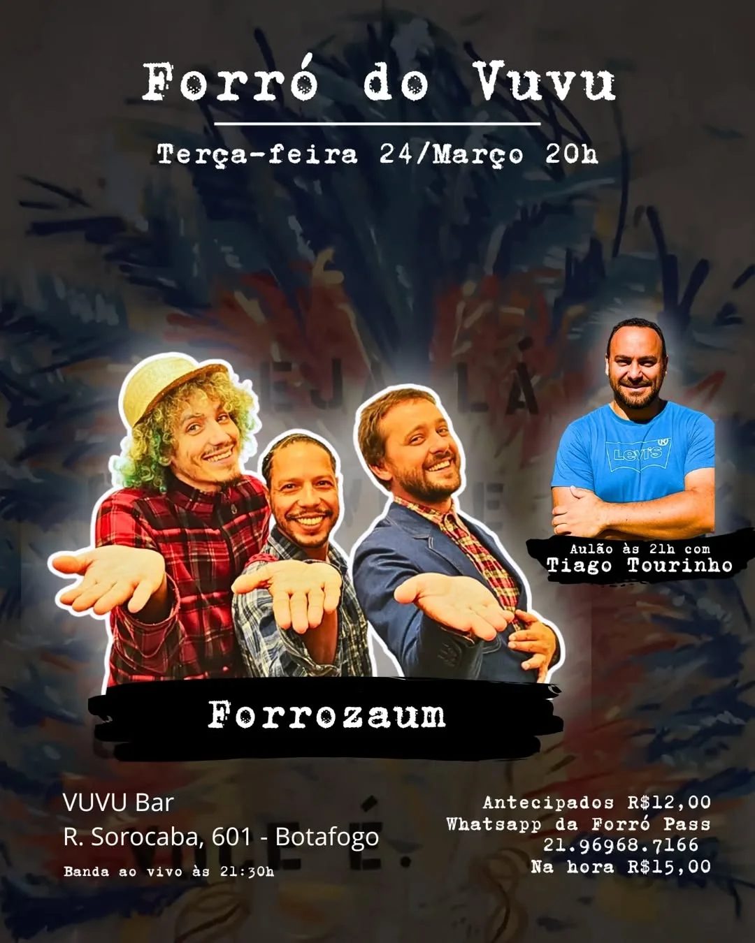 Flyer: Forró do Vuvu