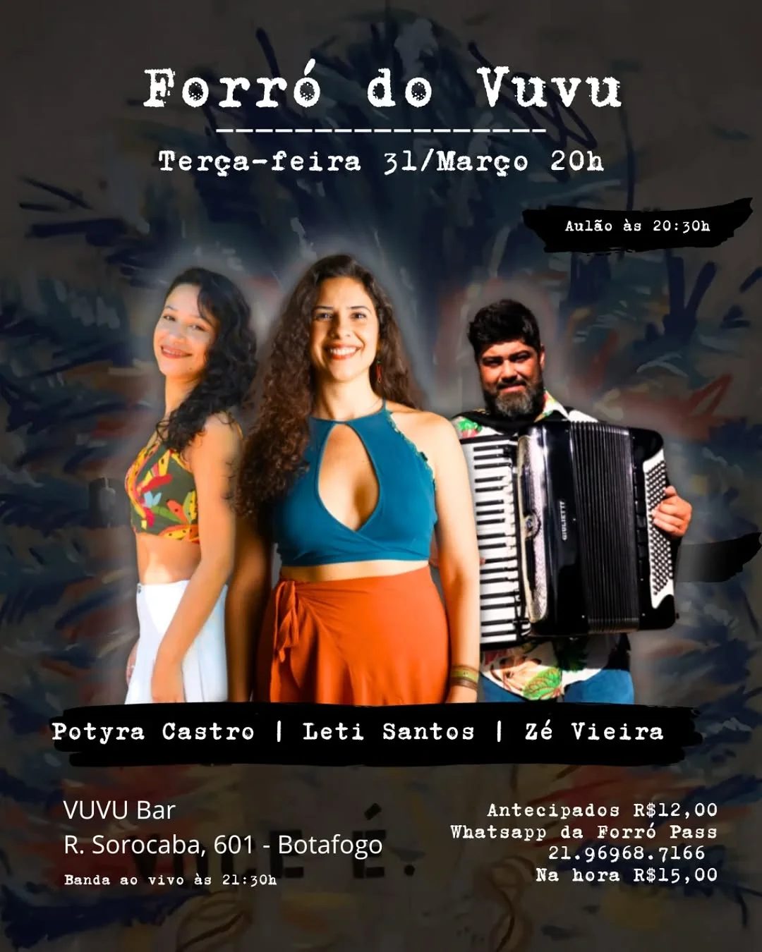 Flyer: Forró do Vuvu