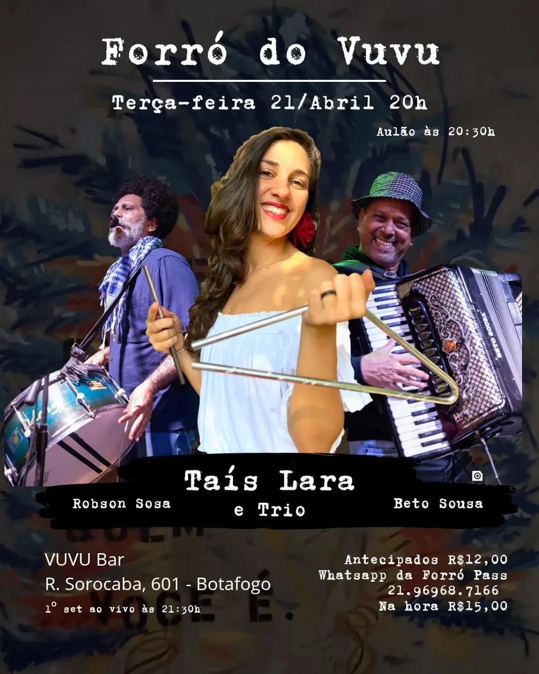 Flyer: Forró do Vuvu