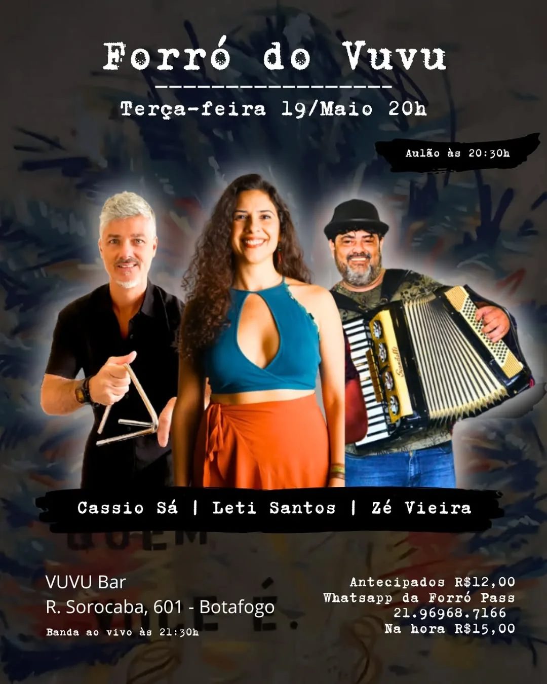 Flyer: Forró do Vuvu