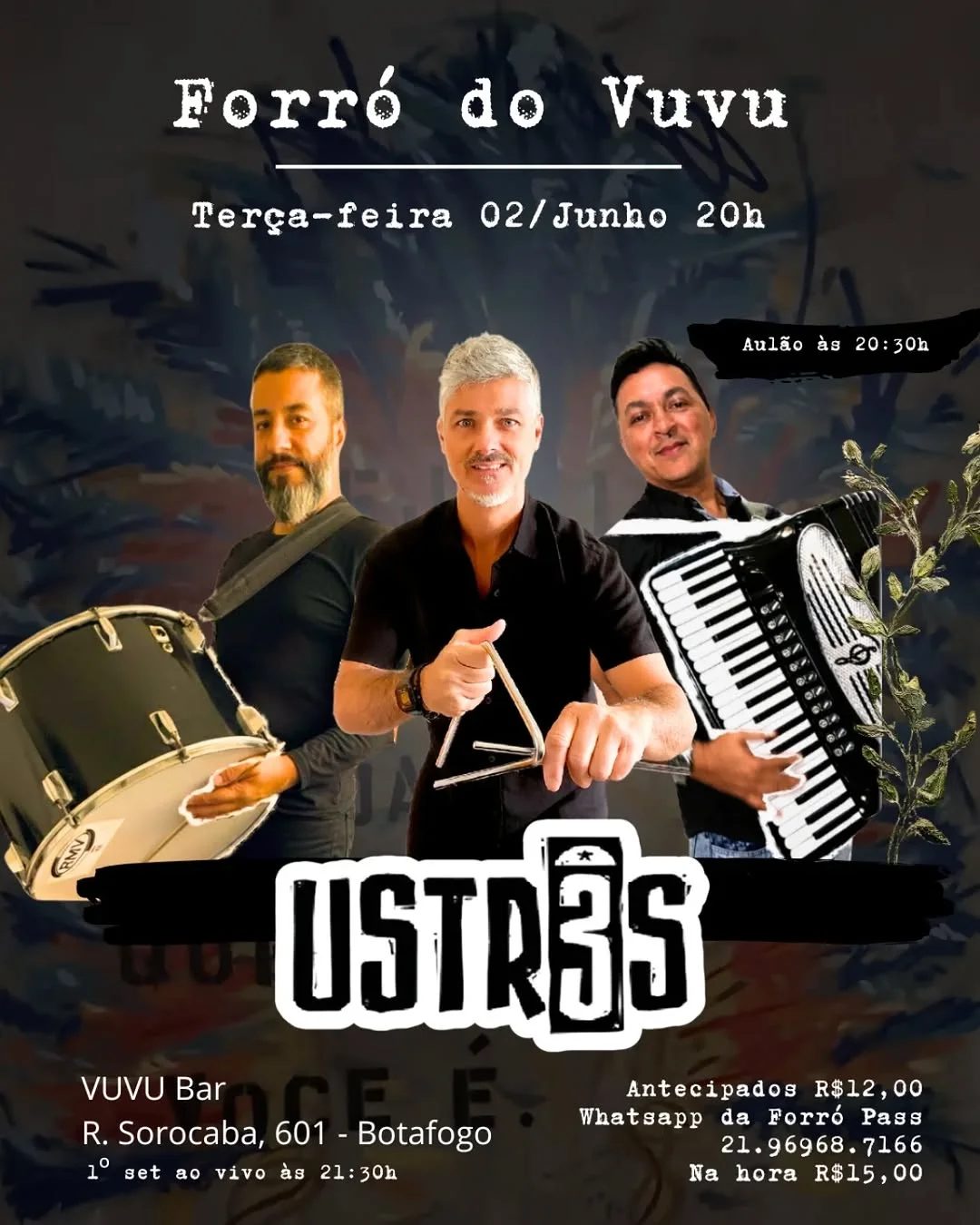 Flyer: Forró do Vuvu