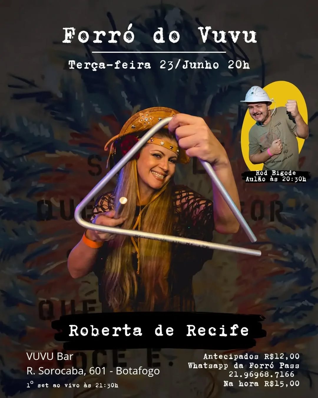 Flyer: Forró do Vuvu
