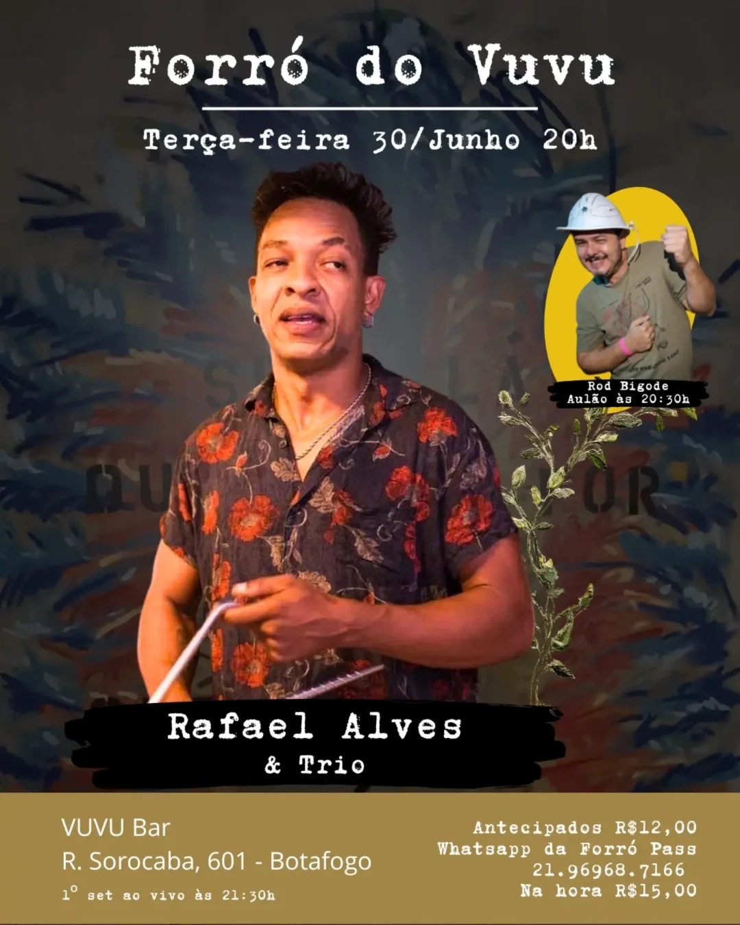 Flyer: Forró do Vuvu
