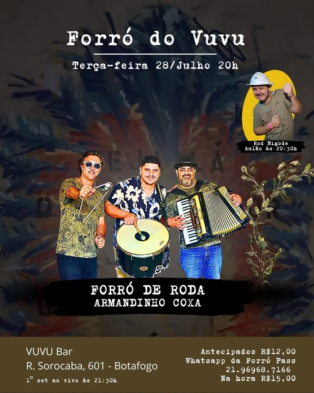 Flyer: Forró do Vuvu