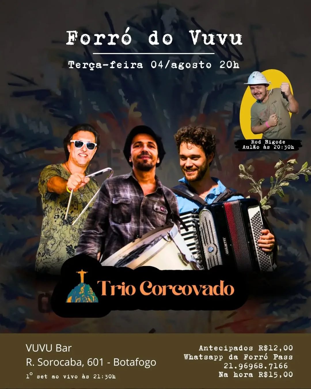 Flyer: Forró do Vuvu