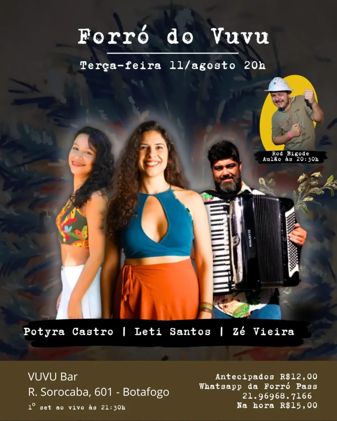 Flyer: Forró do Vuvu