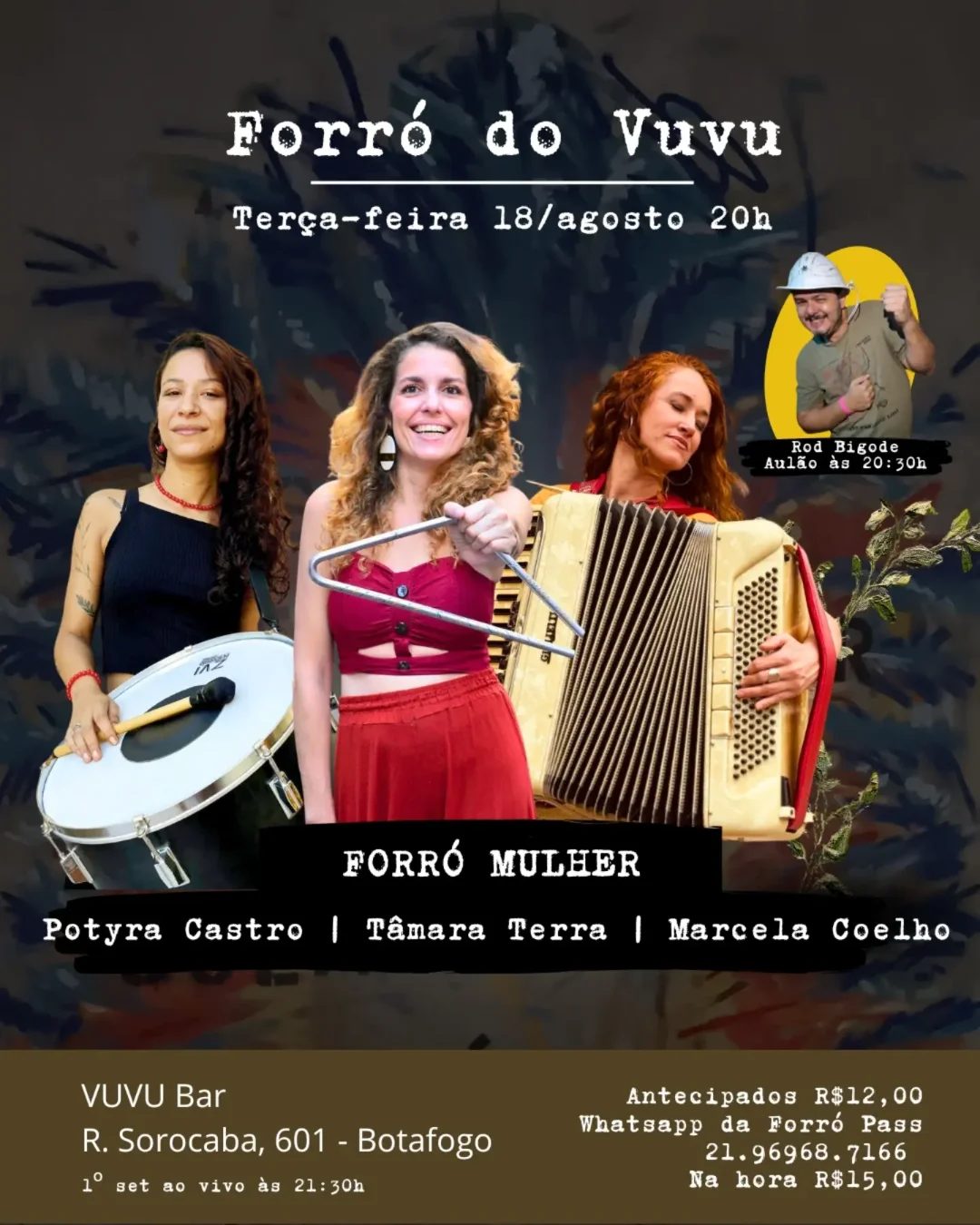 Flyer: Forró do Vuvu