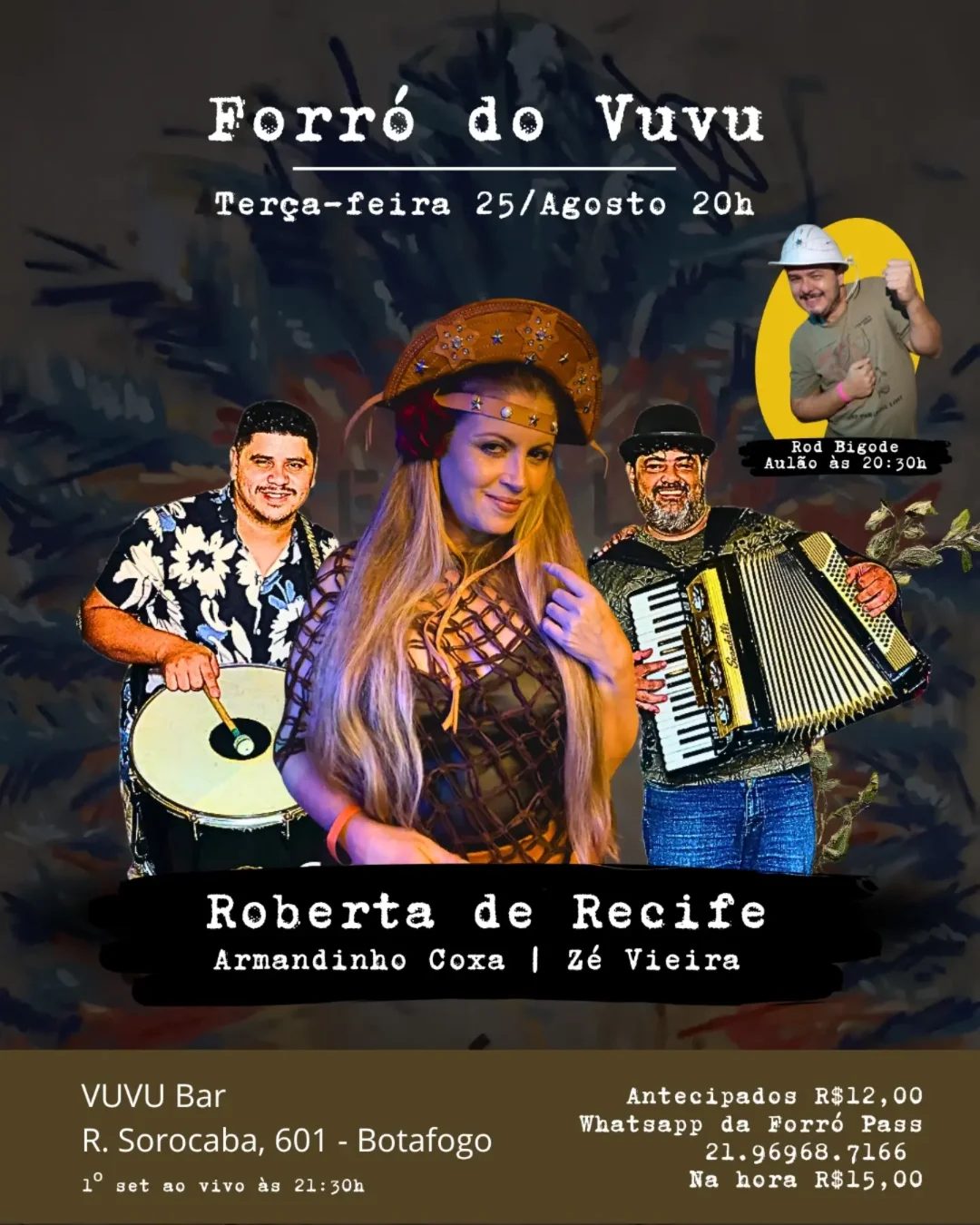 Flyer: Forró do Vuvu