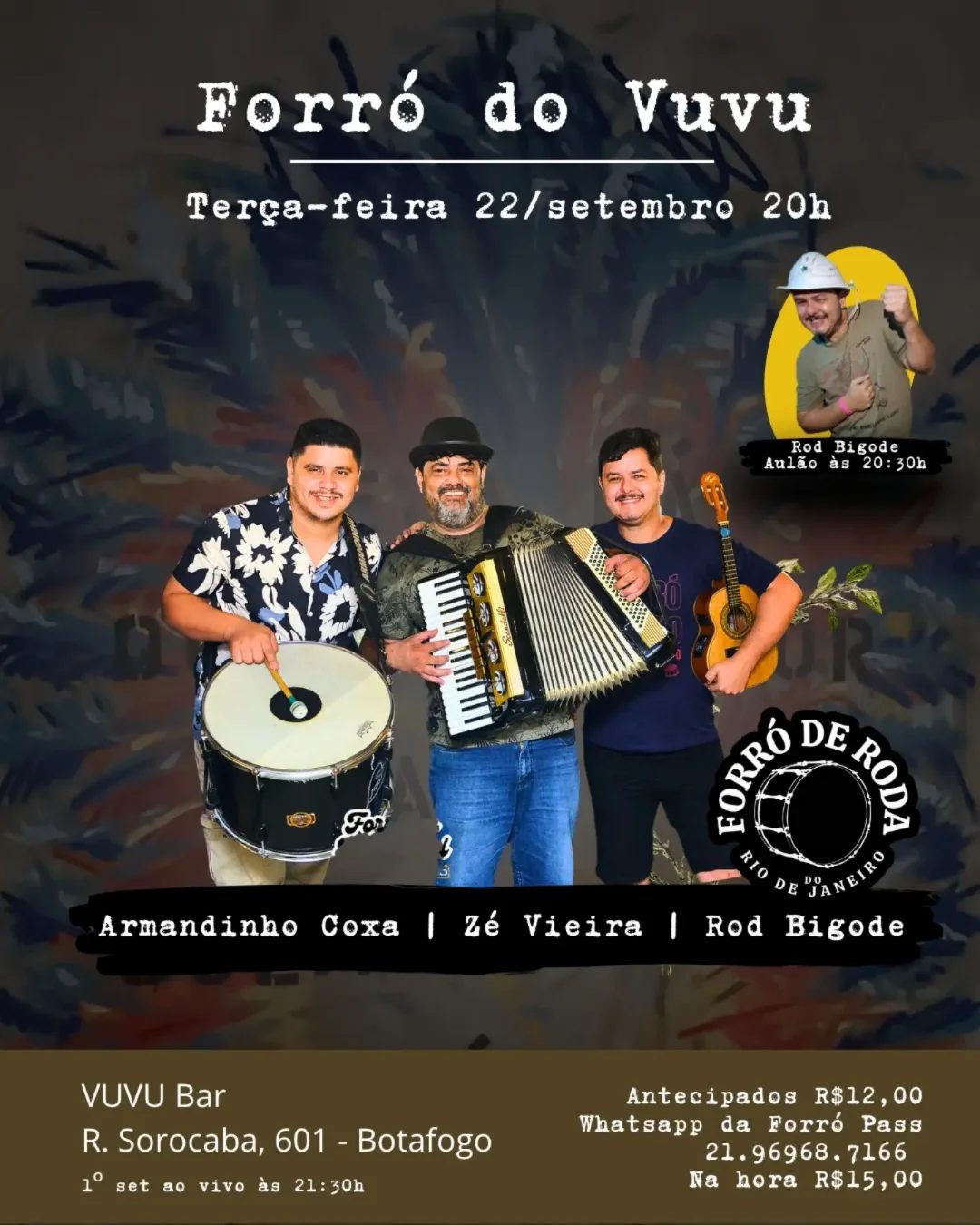 Flyer: Forró do Vuvu