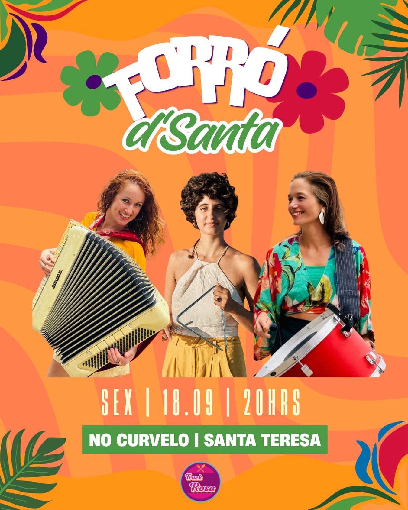 Flyer: FORRÓ d'Santa