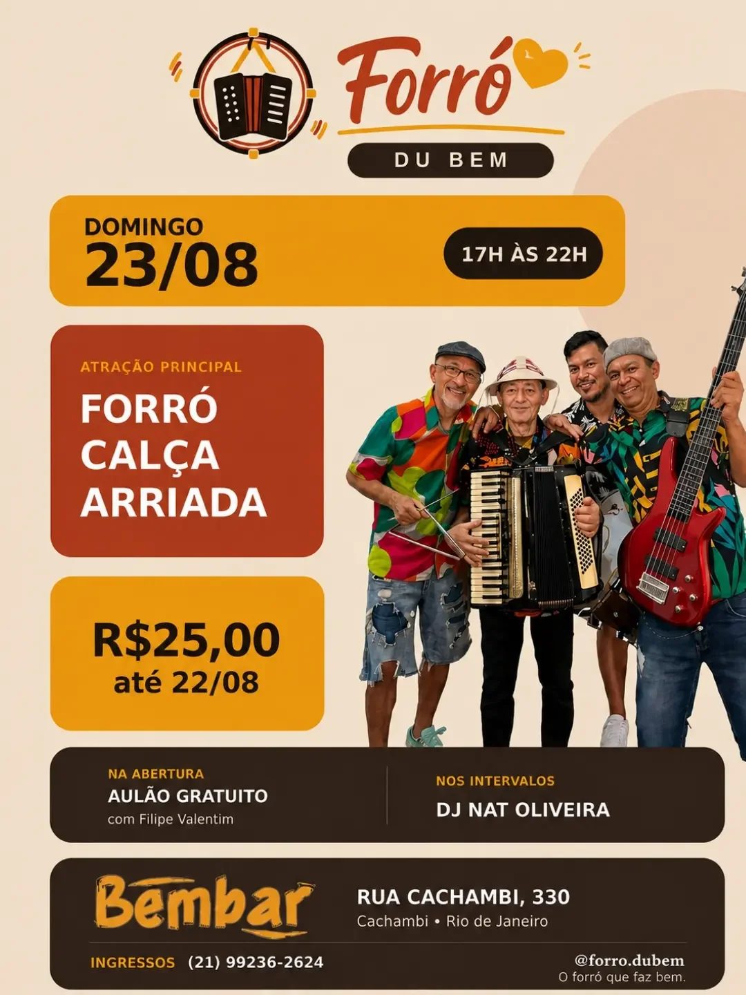Flyer: Forró Du Bem