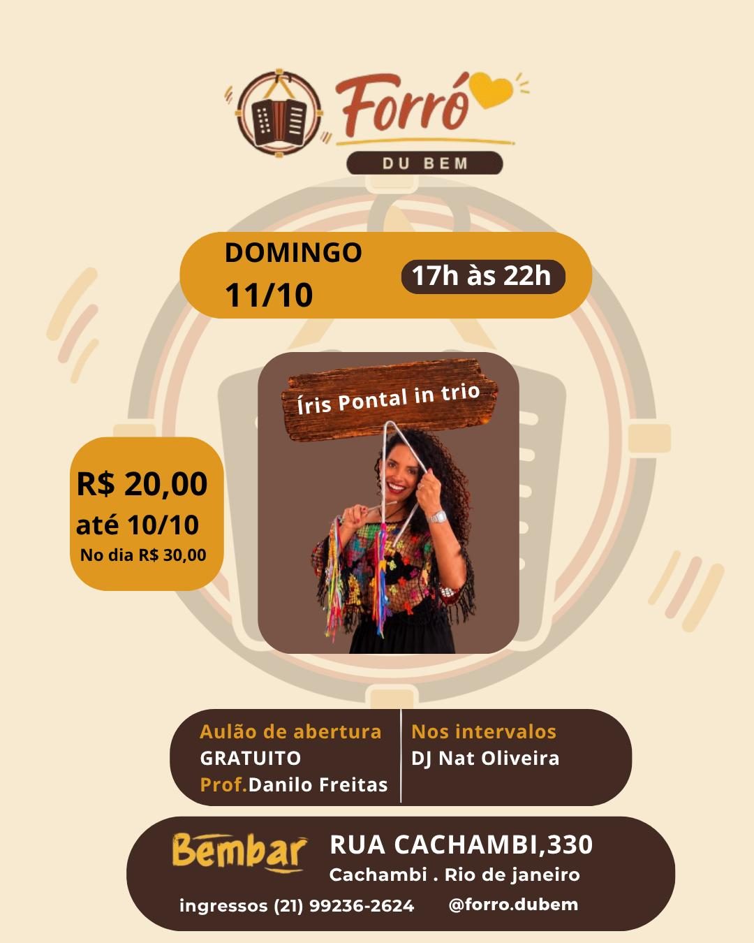 Flyer: Forró DU BEM