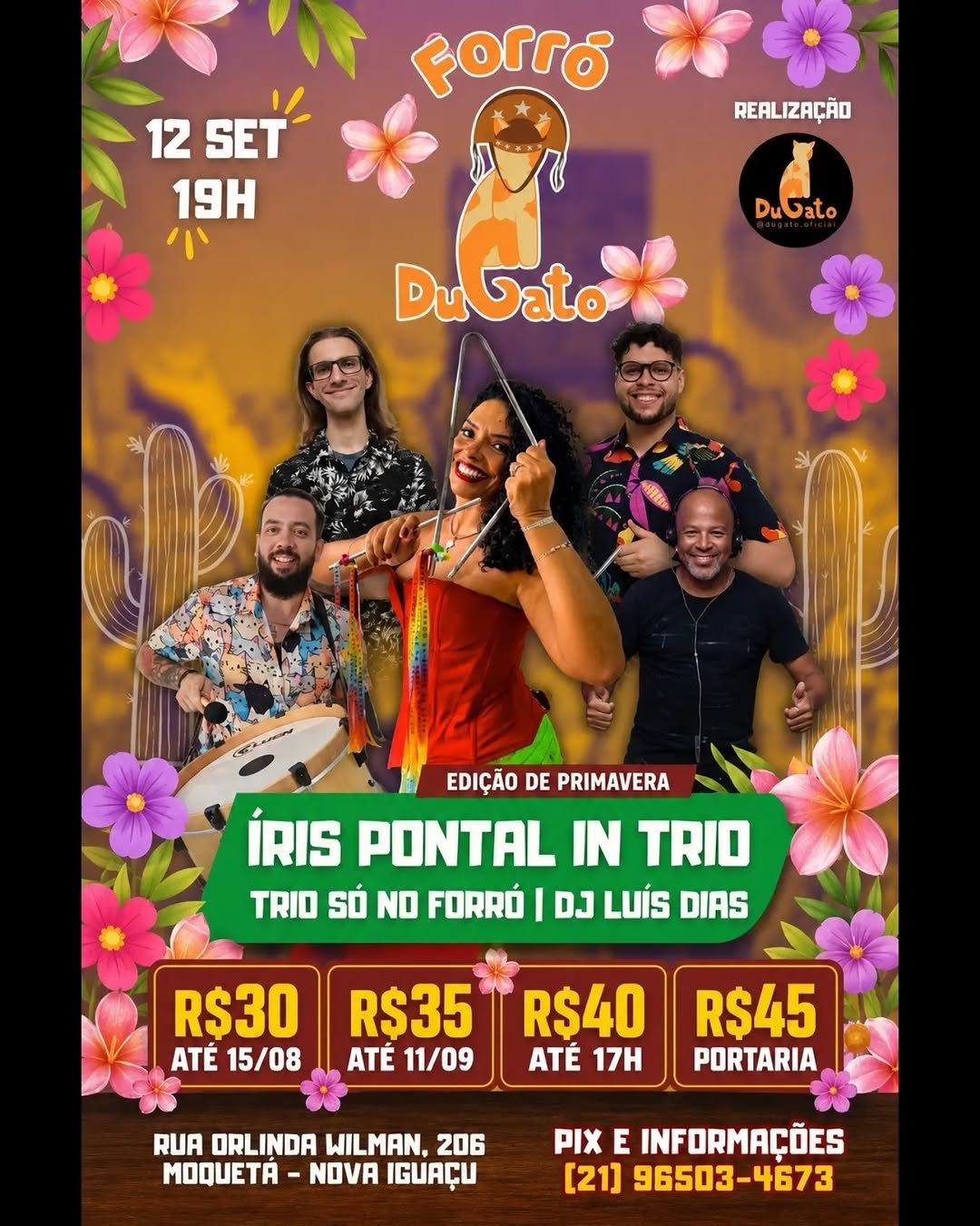 Flyer: Forró DuGato