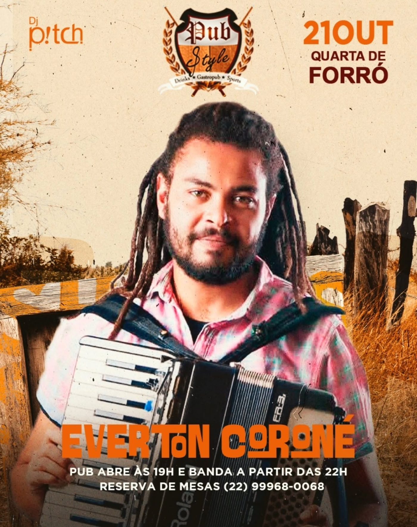 Flyer: Forró no Pub Style
