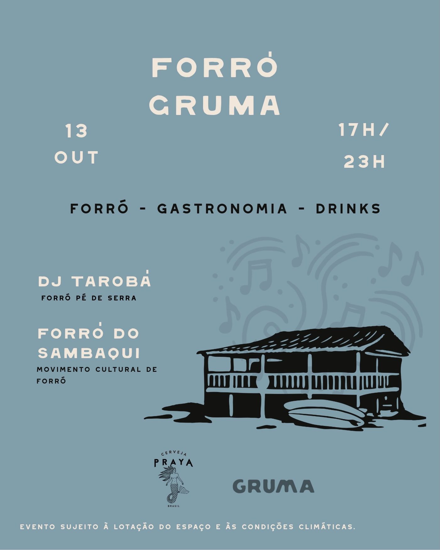 Flyer: Forró Gruma