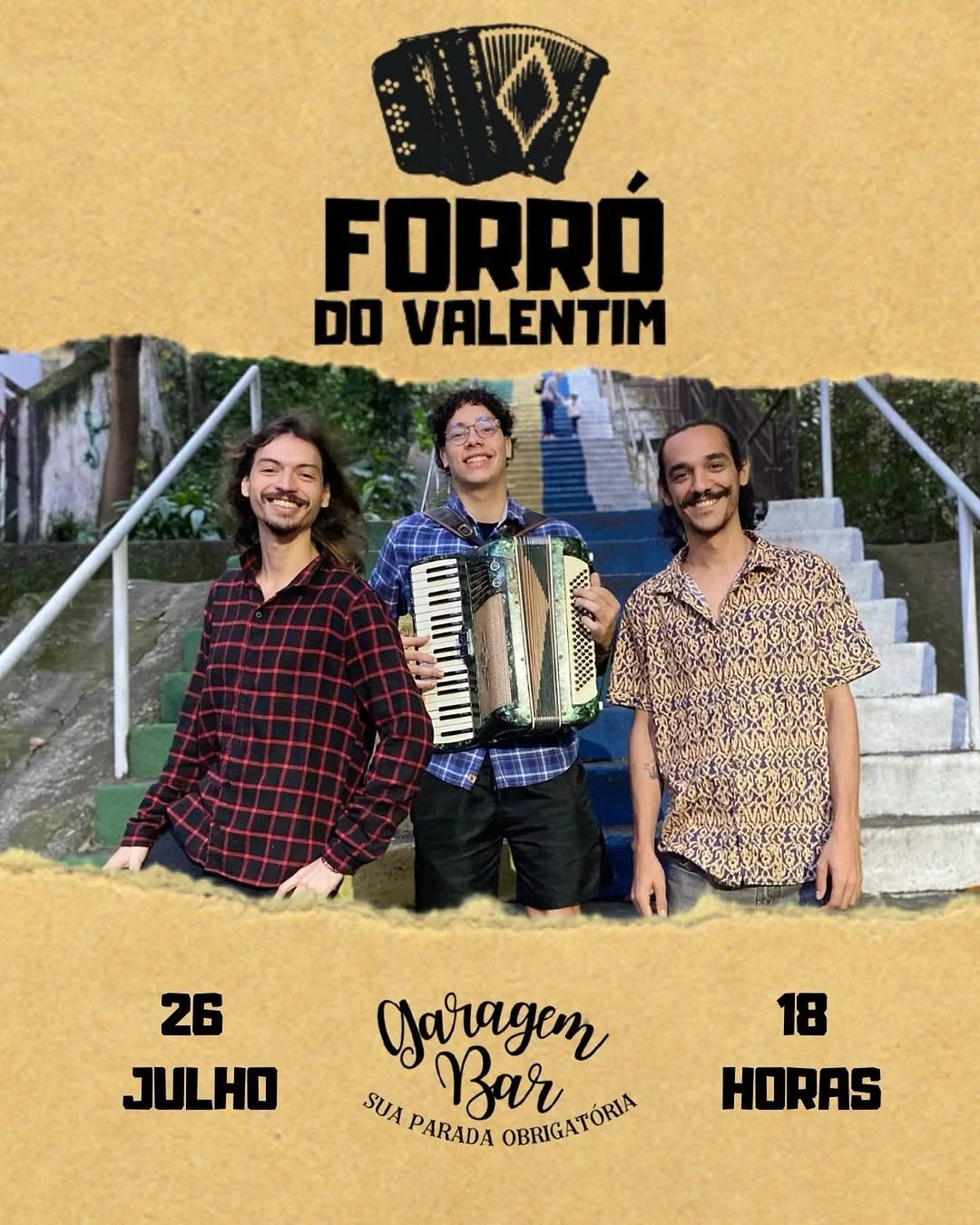Flyer: Forró na Glória