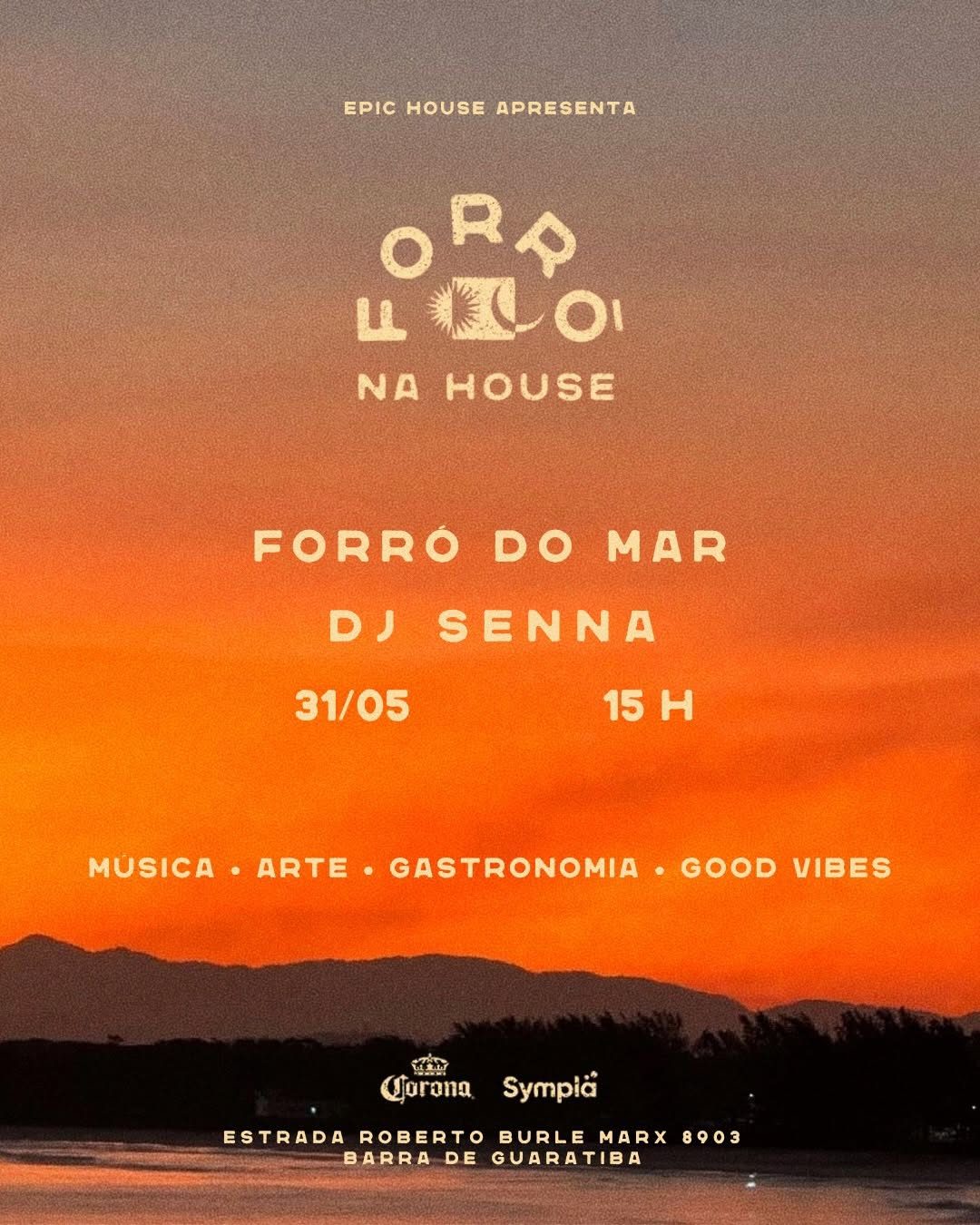 Flyer: Forró na House