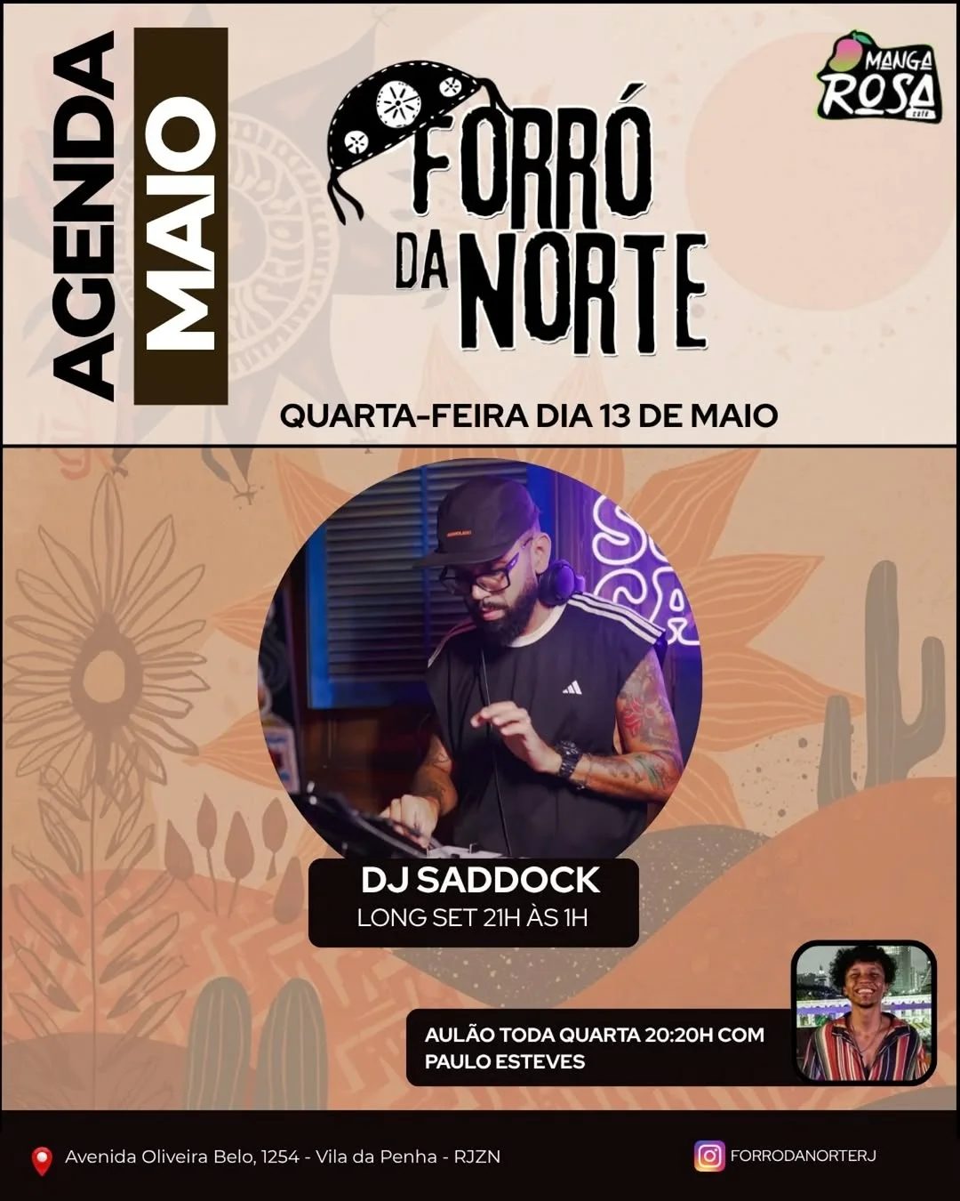 Flyer: Forró na Norte