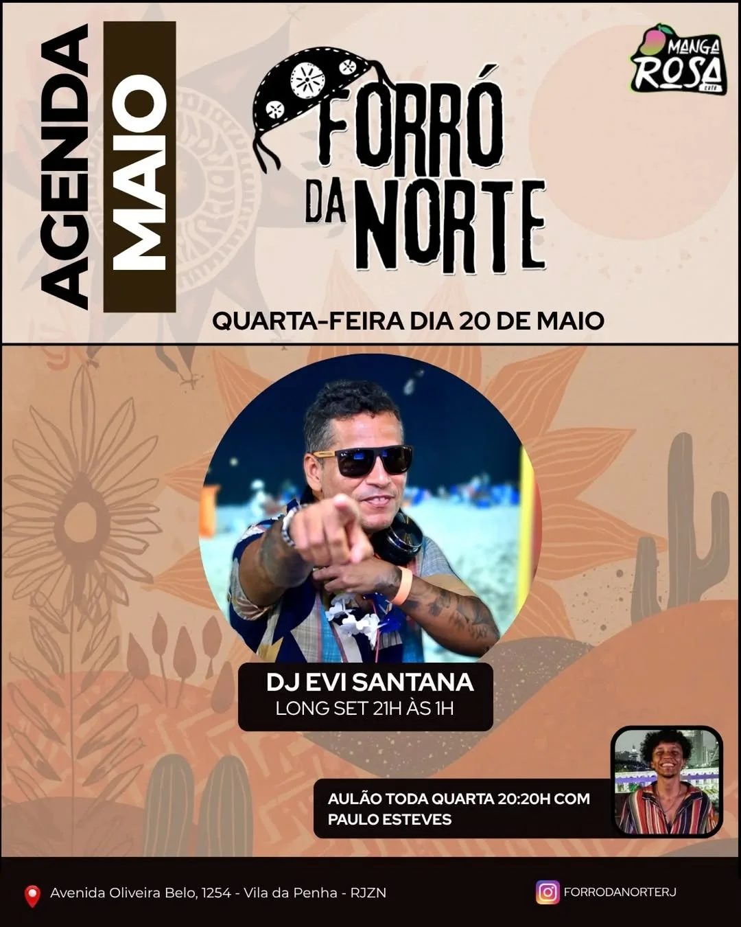 Flyer: Forró na Norte