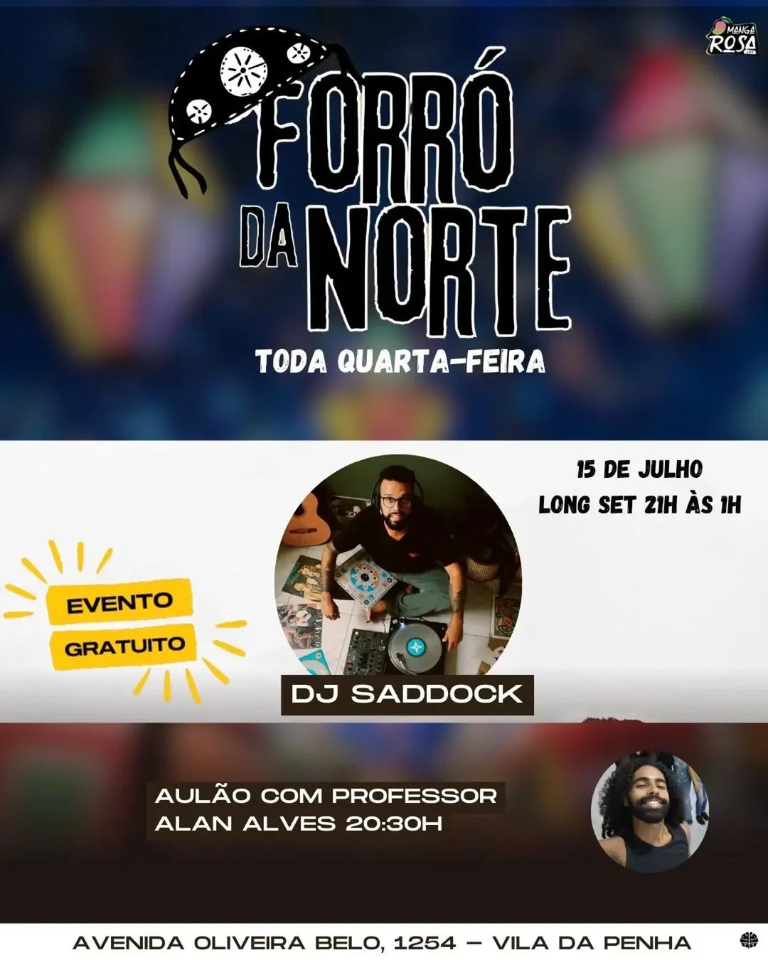 Flyer: Forró na Norte