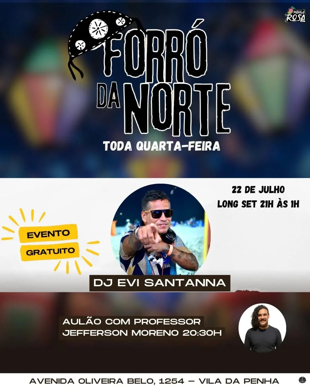 Flyer: Forró na Norte