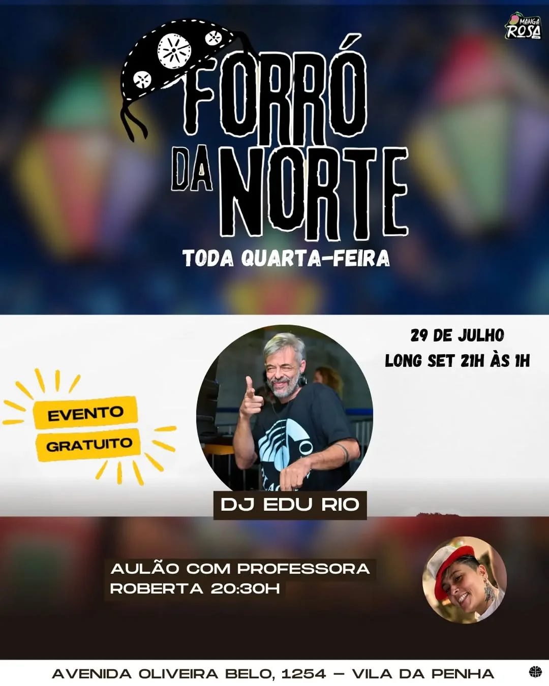 Flyer: Forró na Norte