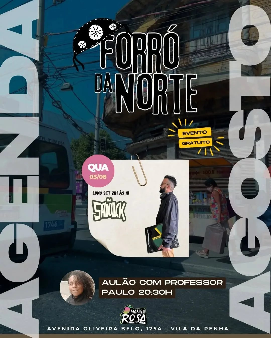 Flyer: Forró na Norte