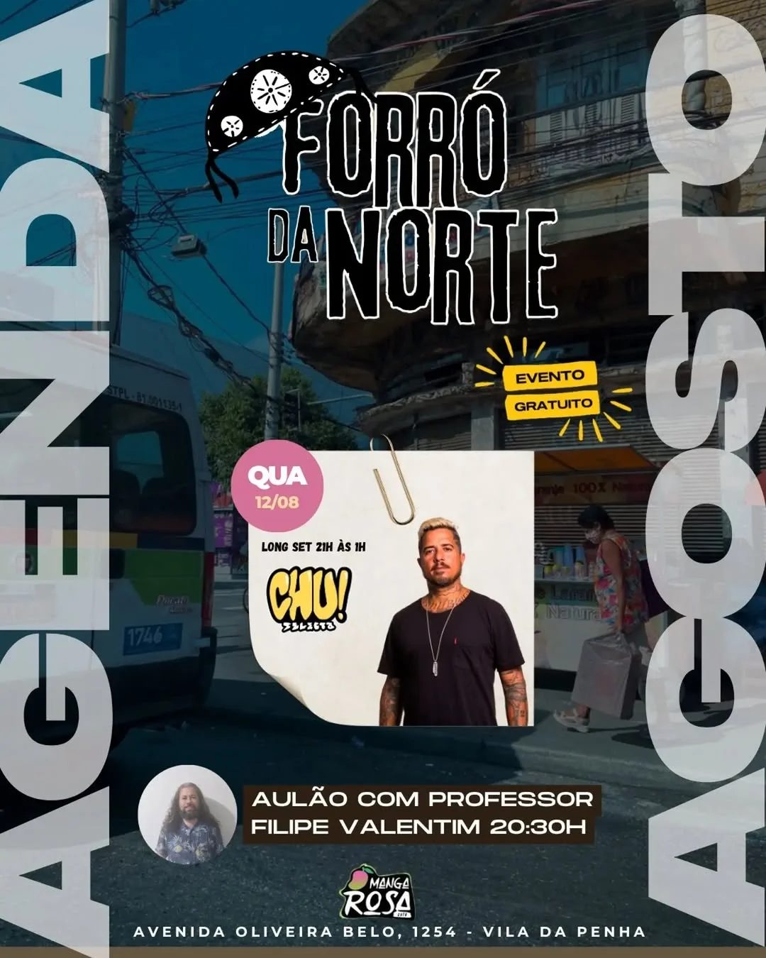 Flyer: Forró na Norte