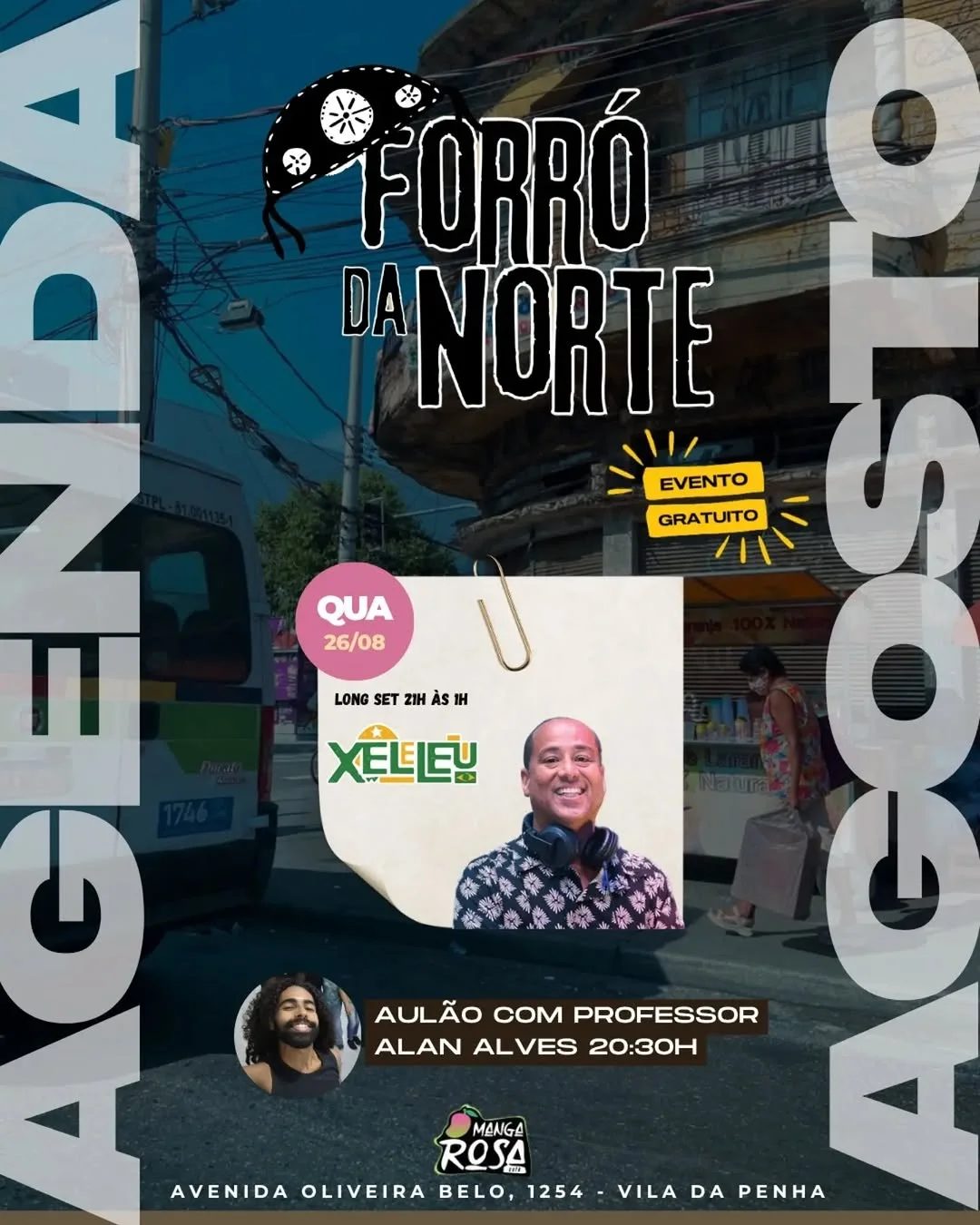 Flyer: Forró na Norte